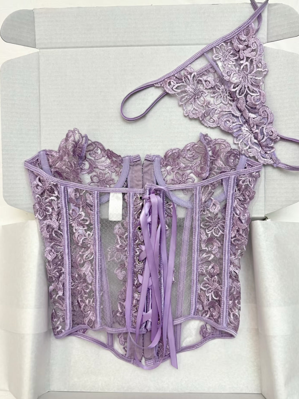 Purple Corset