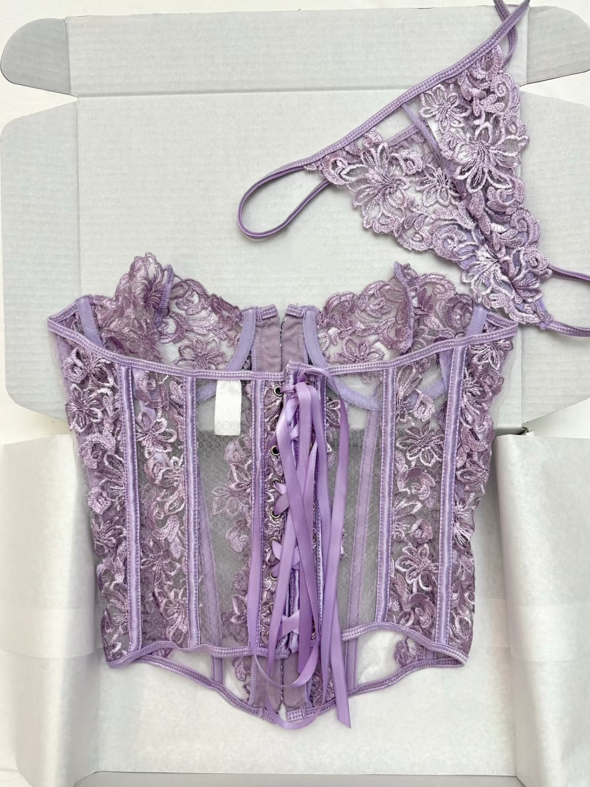 Purple Corset